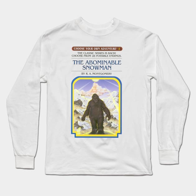 The amobinable snowman Long Sleeve T-Shirt by Oskyposters